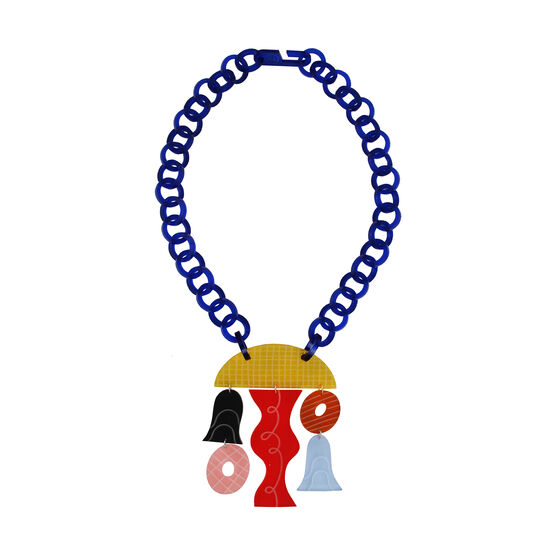 Sophie Taeuber-Arp inspired necklace